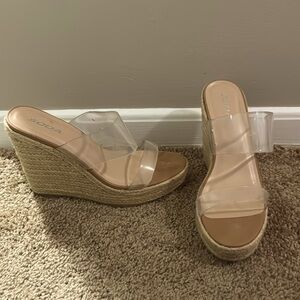 Clear Espadrilles
